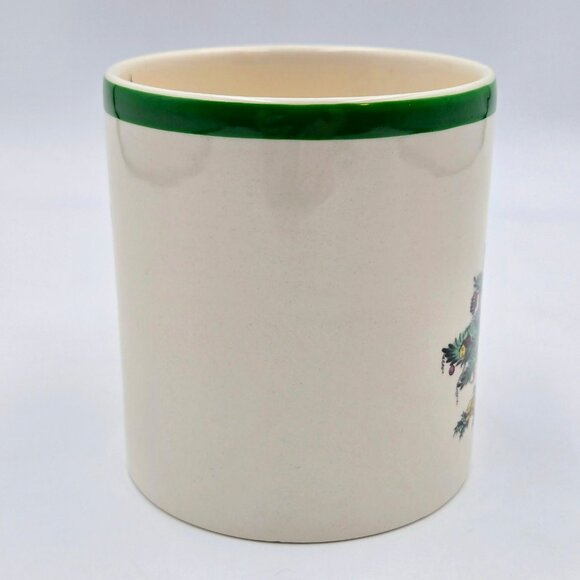 Vintage Spode Tom & Jerry Christmas Tree Coffee Tea Mugs Santa Set Of 4 Read - Picture 14 of 16